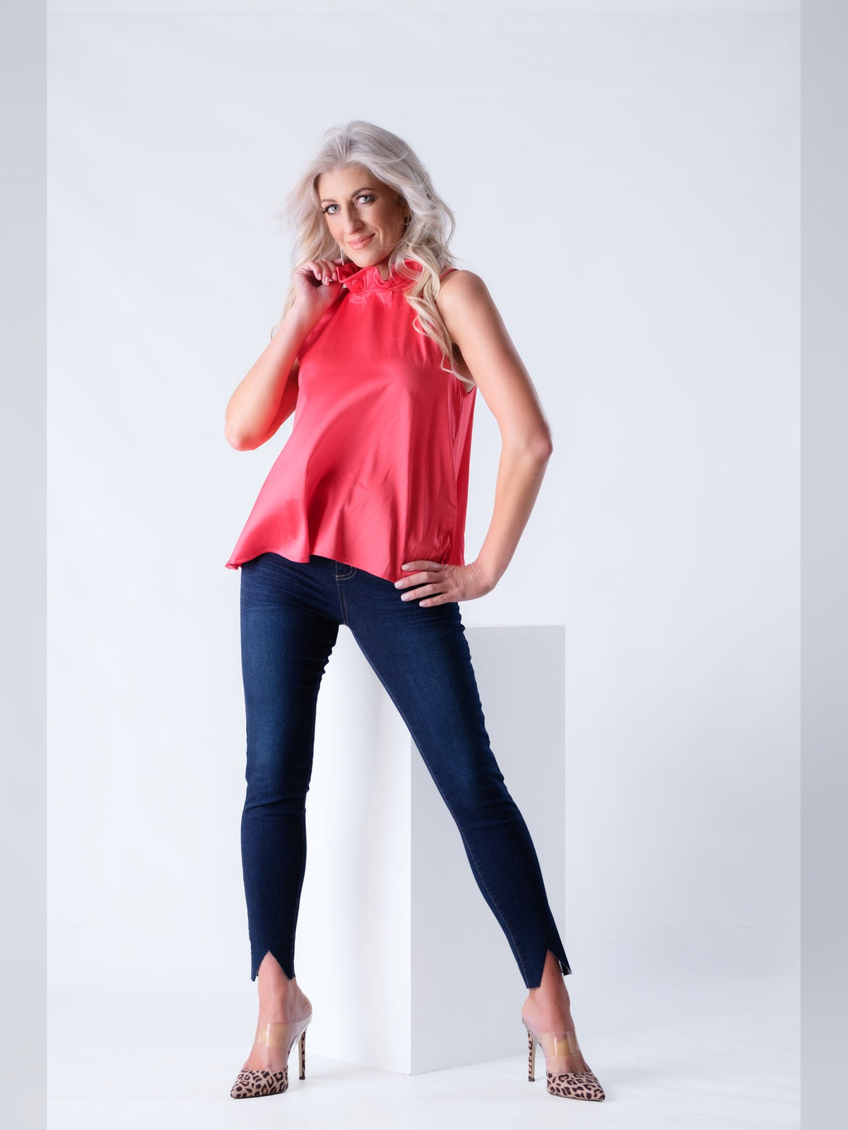 Navy Skinny Jeans